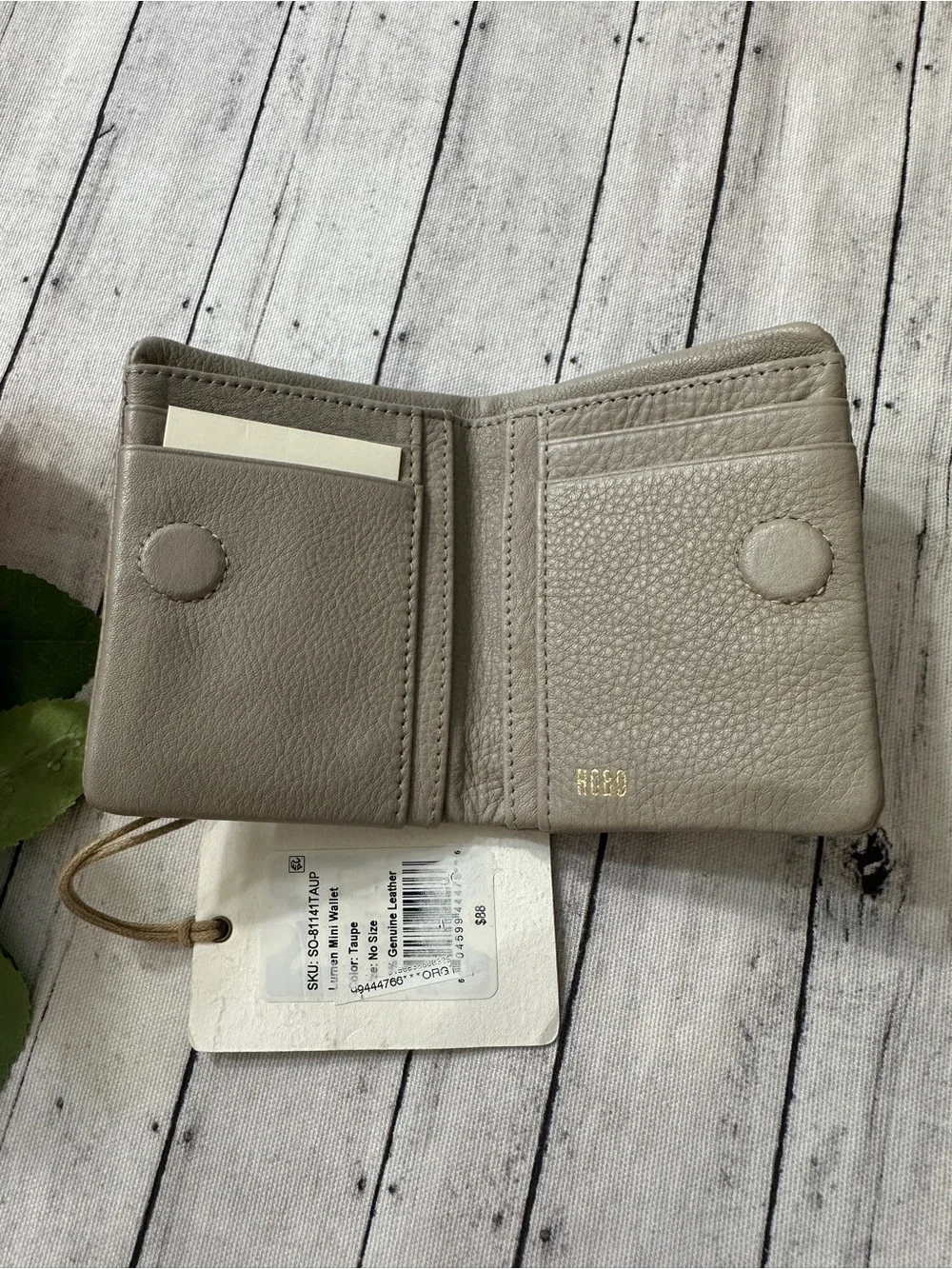 NWT Hobo Lumen Mini Wallet